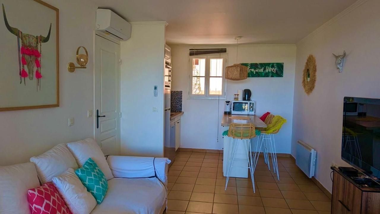 Les Restanques 2150 Vue Mer Grimaud Esterno foto